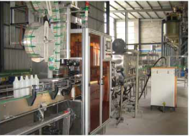 Etichettatrice termoretraibile impermeabile e antiruggine per bottiglie in PVC e PET