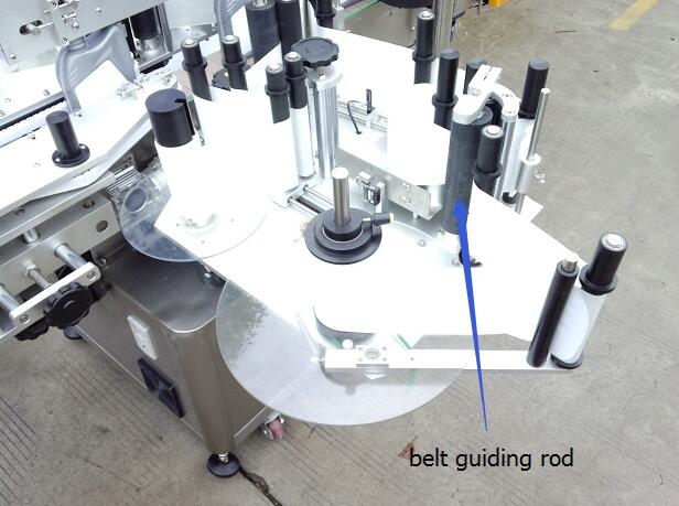 Object rileva l'etichettatrice automatica del doppio adesivo dell'occhio magico con la piattaforma girevole