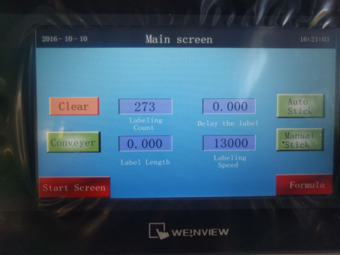 Etichettatrice della fiala rotonda della bottiglia 10-50ml per i rossetti del cosmetico