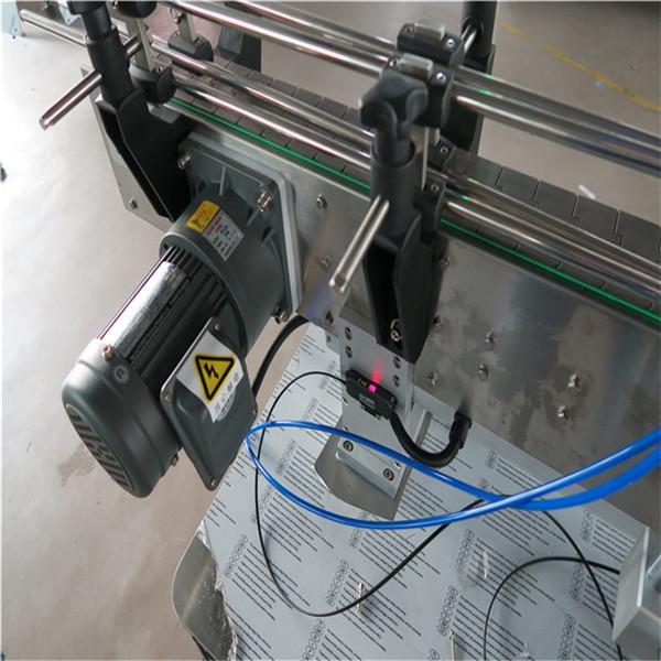Etichettatrice per adesivi per bottiglie rotonde con bevanda / prodotto chimico quotidiano