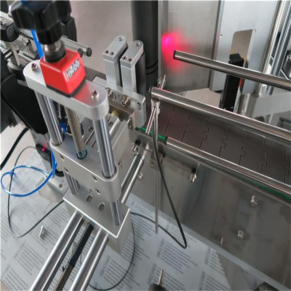 Etichettatrice per adesivi per bottiglie rotonde con bevanda / prodotto chimico quotidiano