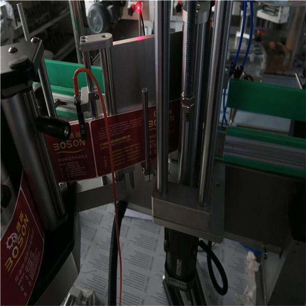 Etichetta adesiva automatica per etichette adesive per bottiglie su due lati per vino