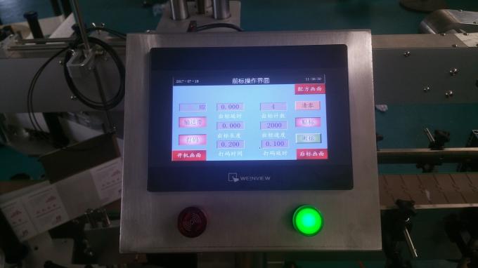 Etichettatrice automatica per bottiglie di vetro per bottiglie piatte, etichettatrice adesiva