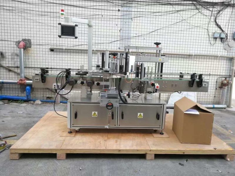 Fornitore di macchinari per l'etichettatura del balsamo per capelli con detersivo per detersivo per capelli con applicatore di etichette automatizzato