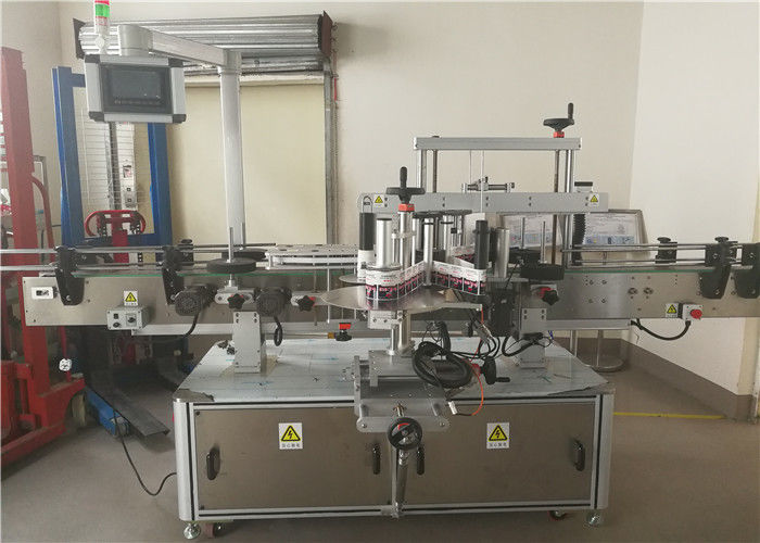 Cina Etichettatrice per adesivi a doppio lato anteriore e posteriore a 2 teste per fornitore di bottiglie ovali