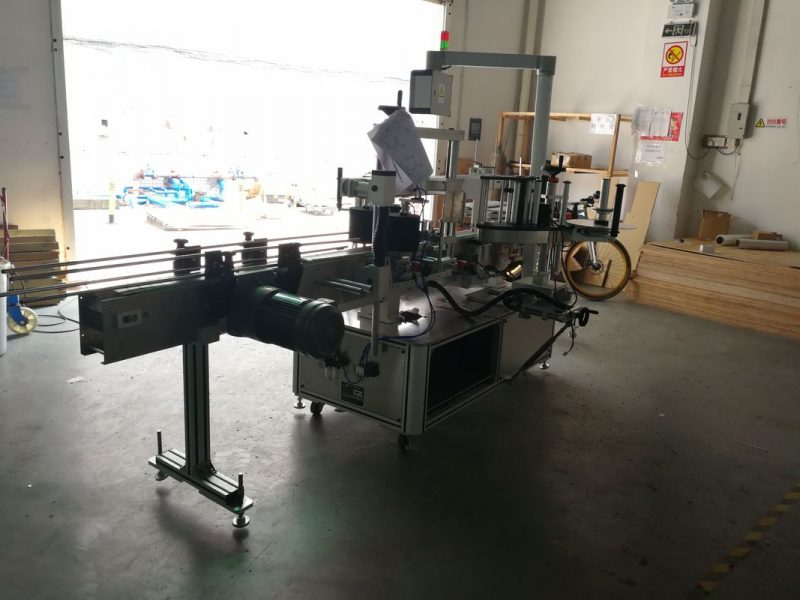 Fornitore della Cina etichettatrice sensibile alla pressione della bottiglia piatta su un lato o su due lati