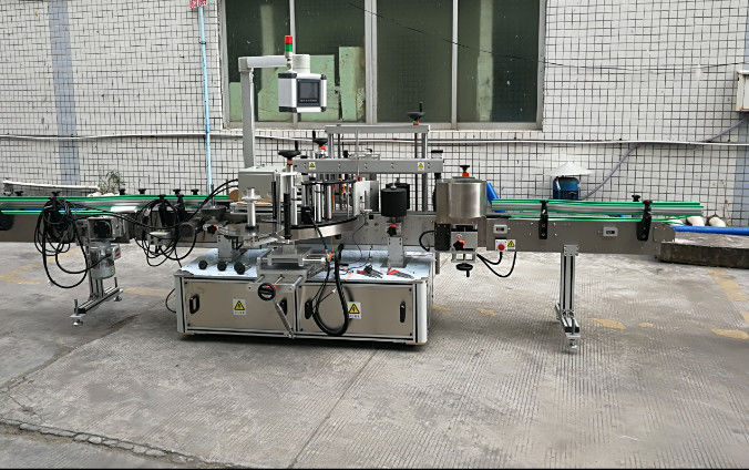 Cina Etichettatrice automatica a due lati con fornitore di servomotore