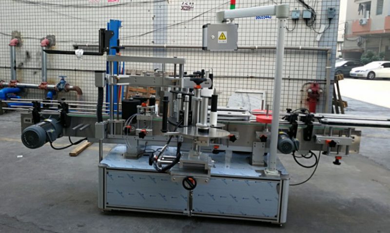 Cina Etichettatrice automatica per bottiglie ovali ellittiche con doppio adesivo laterale 1200W fornitore