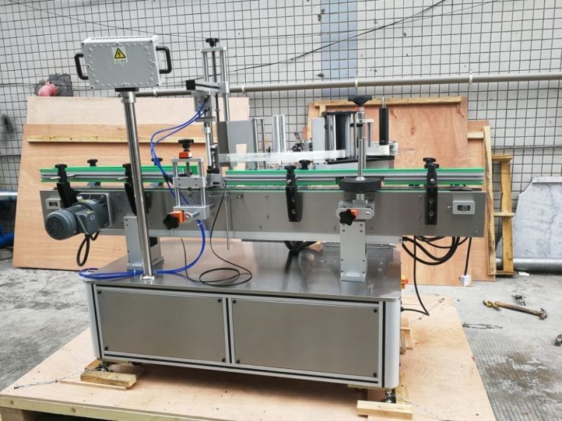 Fornitore anteriore e posteriore dell'etichettatrice automatica standard della bottiglia rotonda della Cina